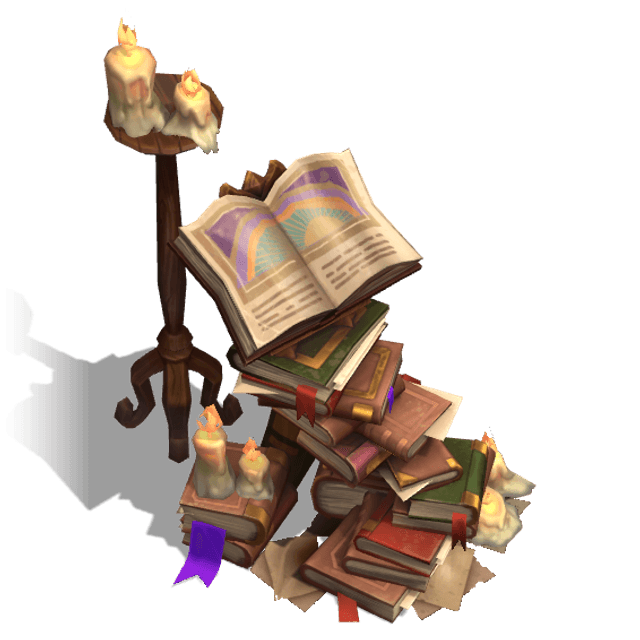 Объект карты Груда книг