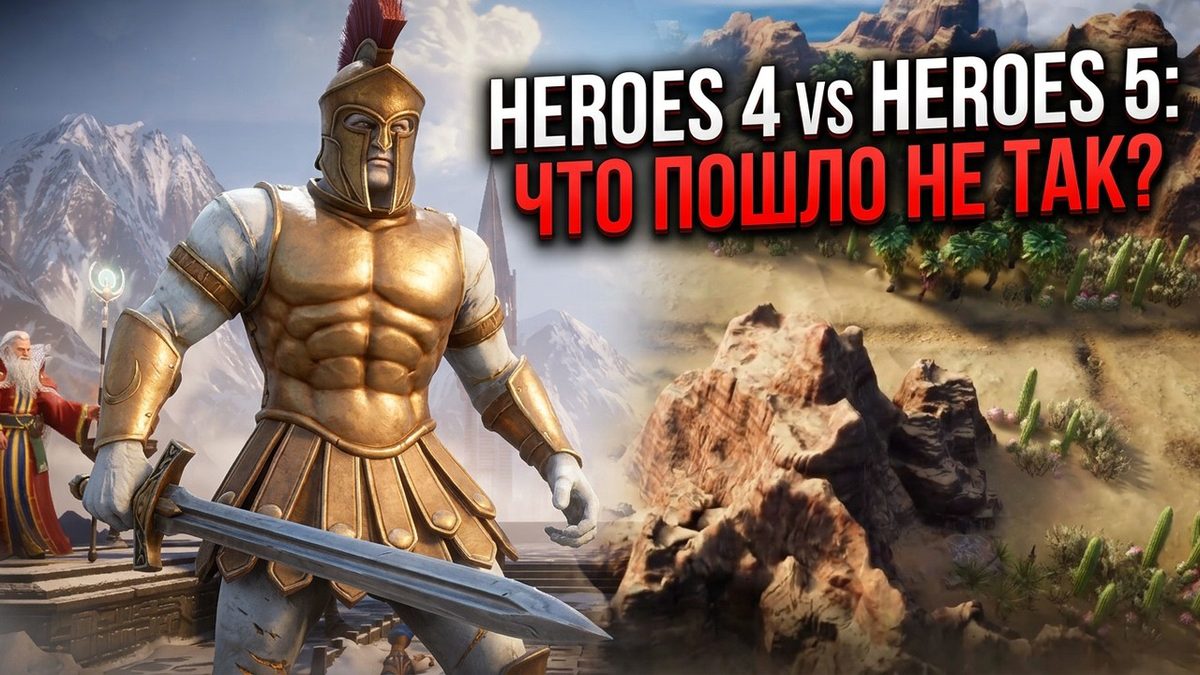 Heroes IV и V: спорный эксперимент и единственная удача Ubisoft