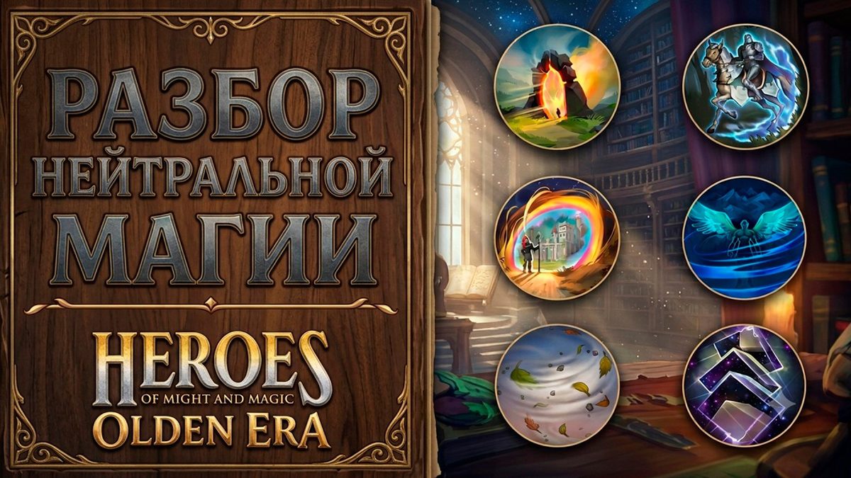 Нейтральная магия в Olden Era: разбор школы контроля