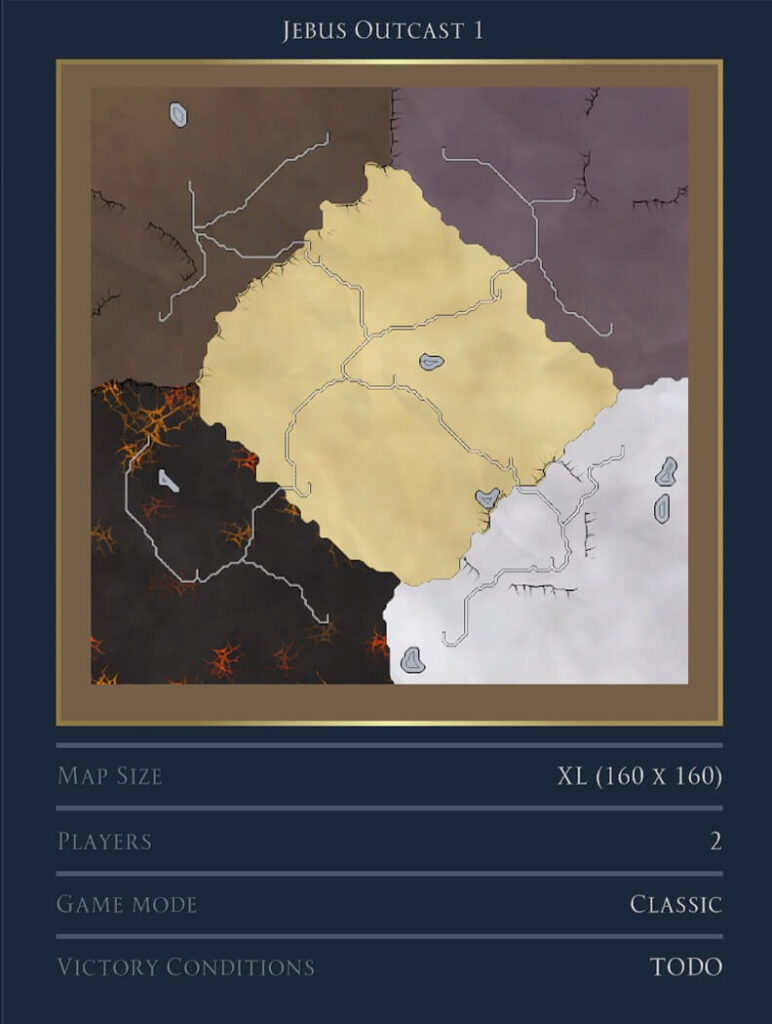 Devlog #6: Предварительный обзор шаблонов Olden Era и генератора случайных карт.